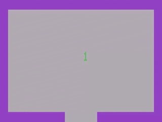 Venture title screen for Atari 2600